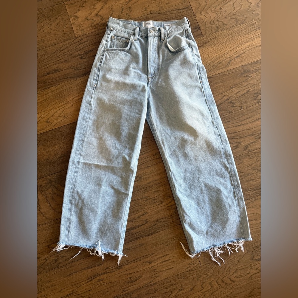 Citizens of Humanity Ayla Baggy Crop Jeans 23/24 - Picture 2 of 11